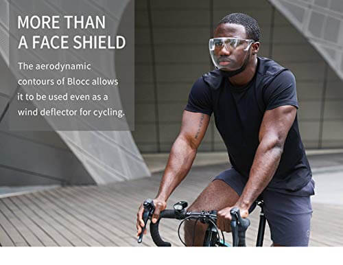 Unisex Safety Clear Face Shield