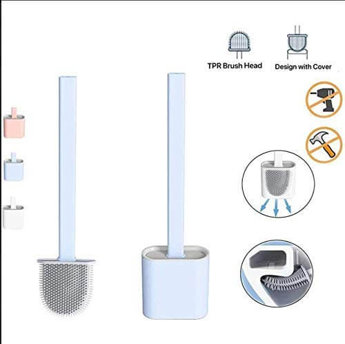 All-Round Clean Silicone Toilet Brush – No Dead Ends!