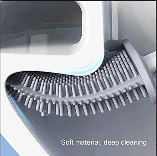 All-Round Clean Silicone Toilet Brush – No Dead Ends!