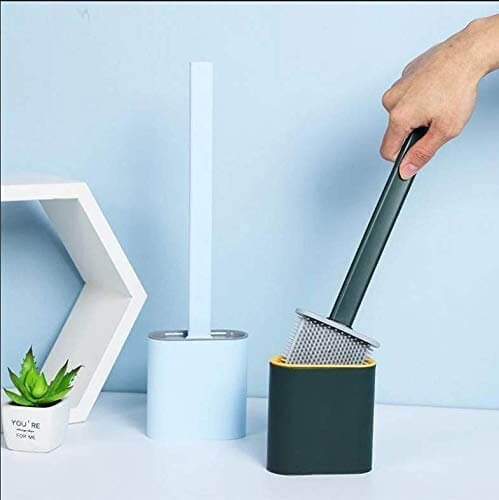 All-Round Clean Silicone Toilet Brush – No Dead Ends!