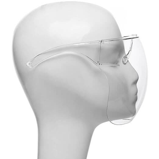 Unisex Safety Clear Face Shield