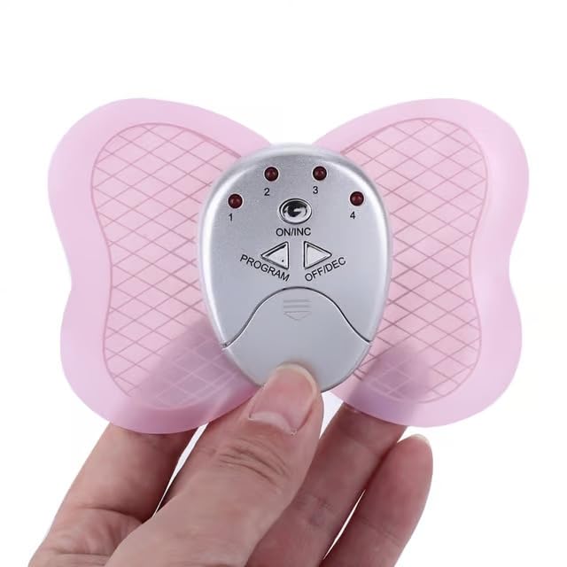 Super Big Butterfly Cordless Pulse Low-Frequency Muscular Relaxation Massager – Elitzia