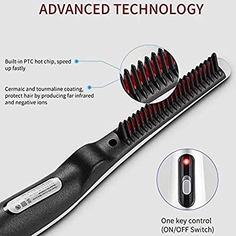 Unique Fashion Hair Straightener Comb