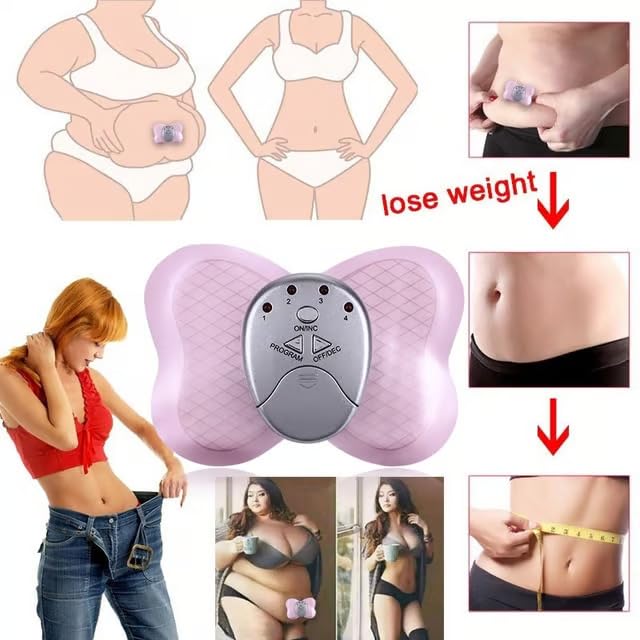 Super Big Butterfly Cordless Pulse Low-Frequency Muscular Relaxation Massager – Elitzia