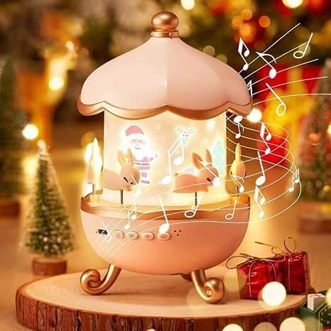 Rabbit Galaxy Night Light Projector – Rose Gold (1 Piece)