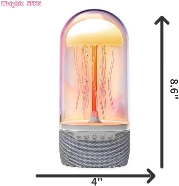 Jellyfish Bluetooth Speaker with Mood Lamp – Multi Color (1-Piece)