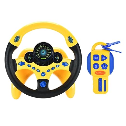 Kids Electric Early Education Simulation Steering Wheel Toy β Drive, Learn, and Have Fun!