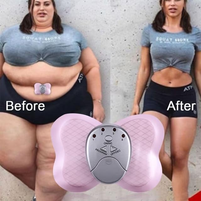 Super Big Butterfly Cordless Pulse Low-Frequency Muscular Relaxation Massager – Elitzia