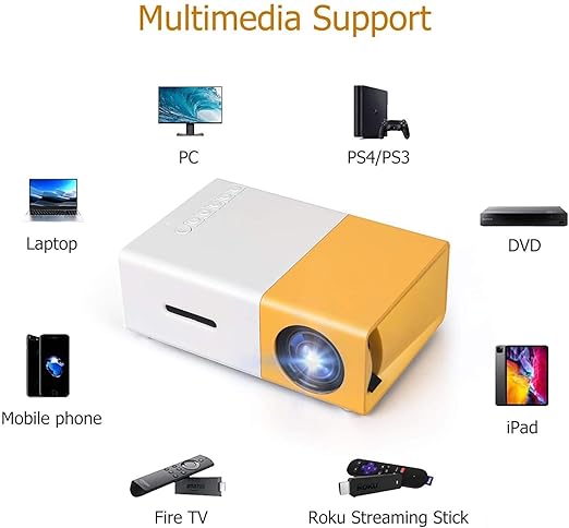 Portable Mini Home Theater LED Projector โ Your Ultimate Entertainment Companion!