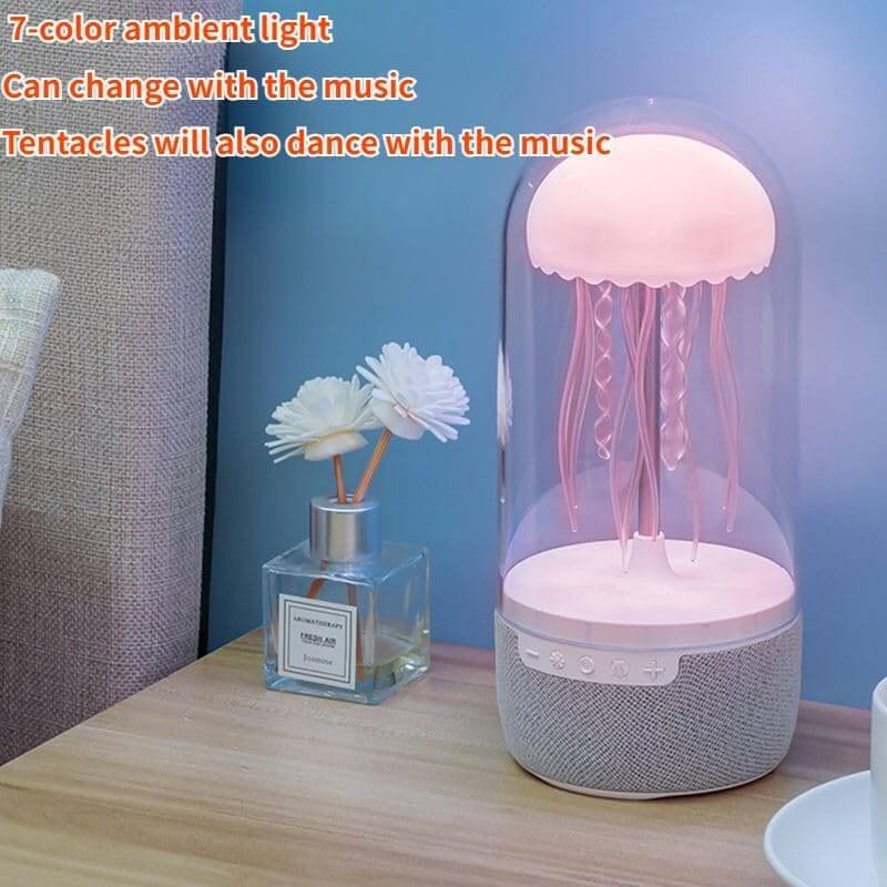 Jellyfish Bluetooth Speaker with Mood Lamp – Multi Color (1-Piece)
