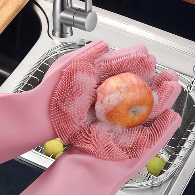 Cleaning Multipurpose Silicone Gloves