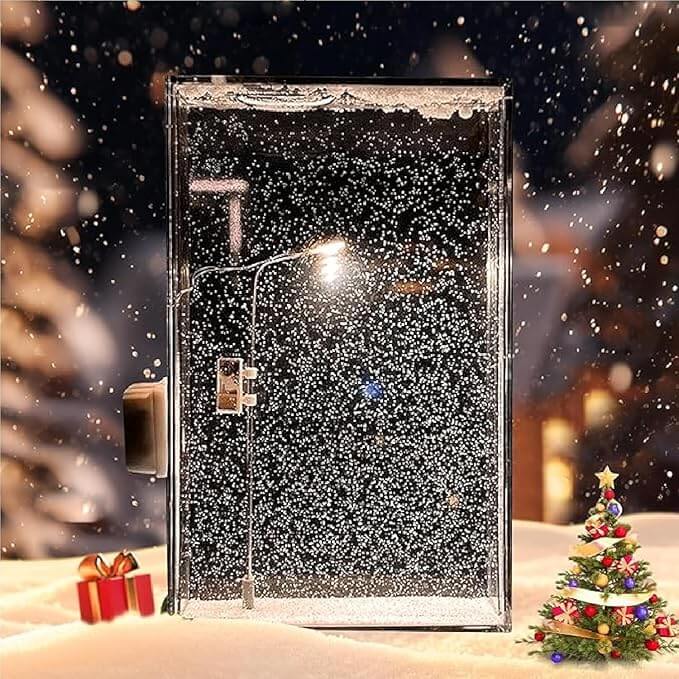 Street Light Snow Globe – DIY Snow Scenery Night Light