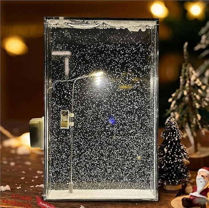 Street Light Snow Globe – DIY Snow Scenery Night Light