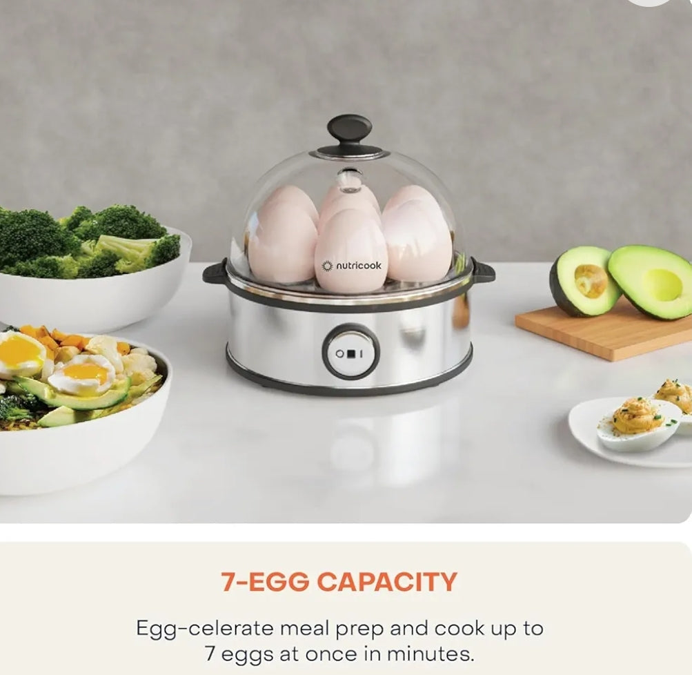 INSTANT ELECTRIC EGG BOILER β 7 Egg Poachers