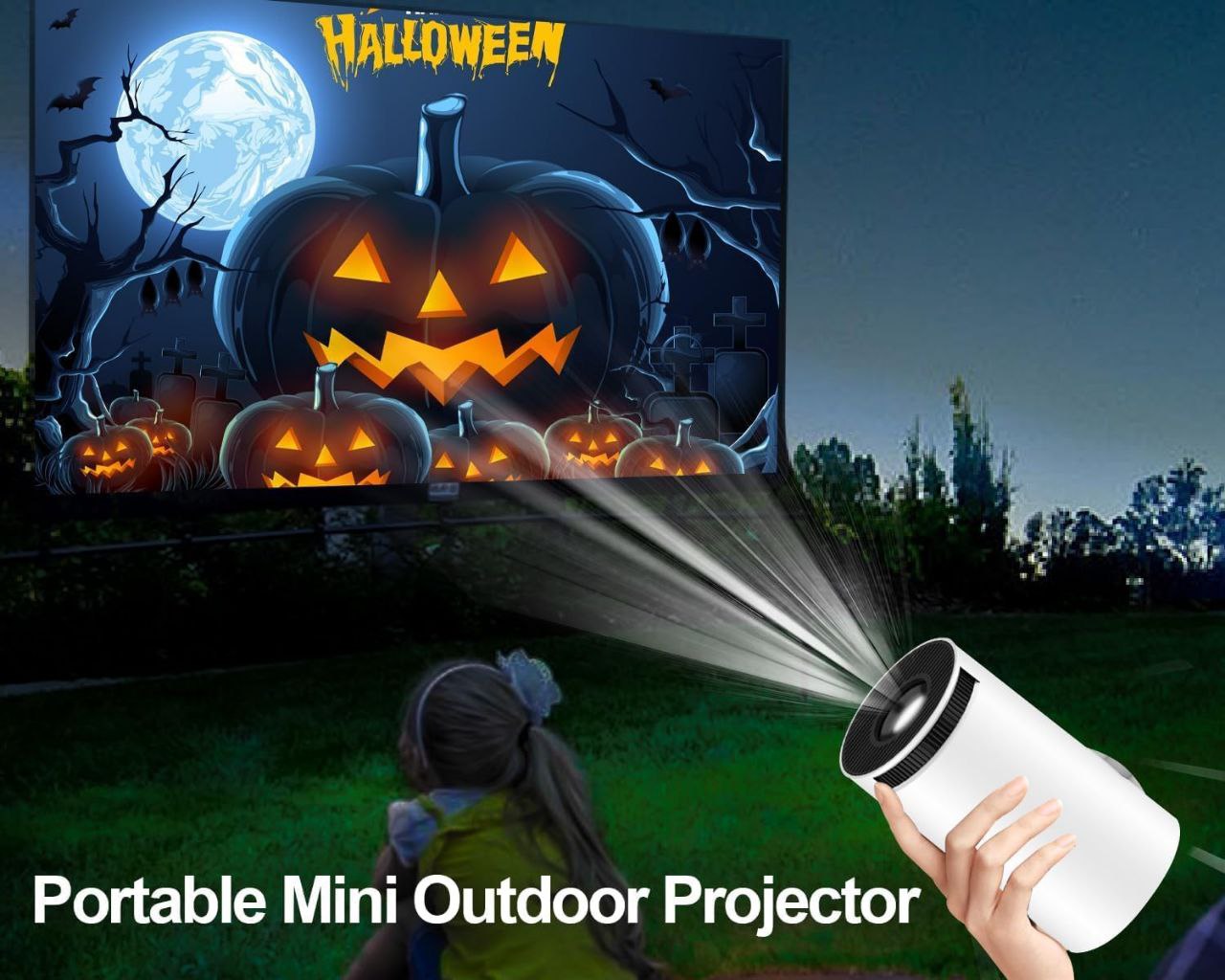 Android 5G WiFi Projector - 4K Support