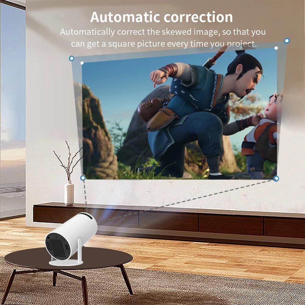 Android 5G WiFi Projector - 4K Support