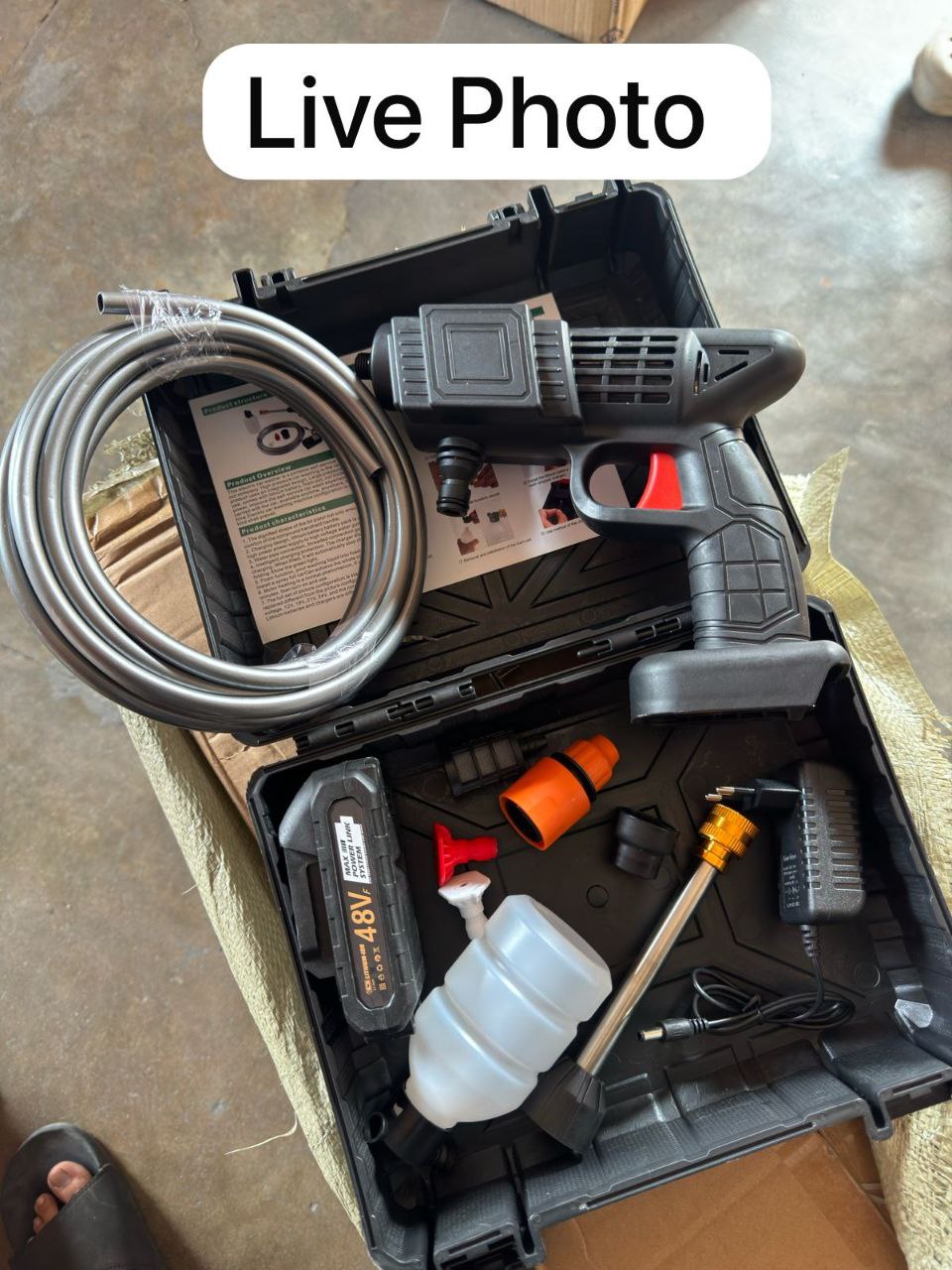 Portable Rechargeable Car Washer