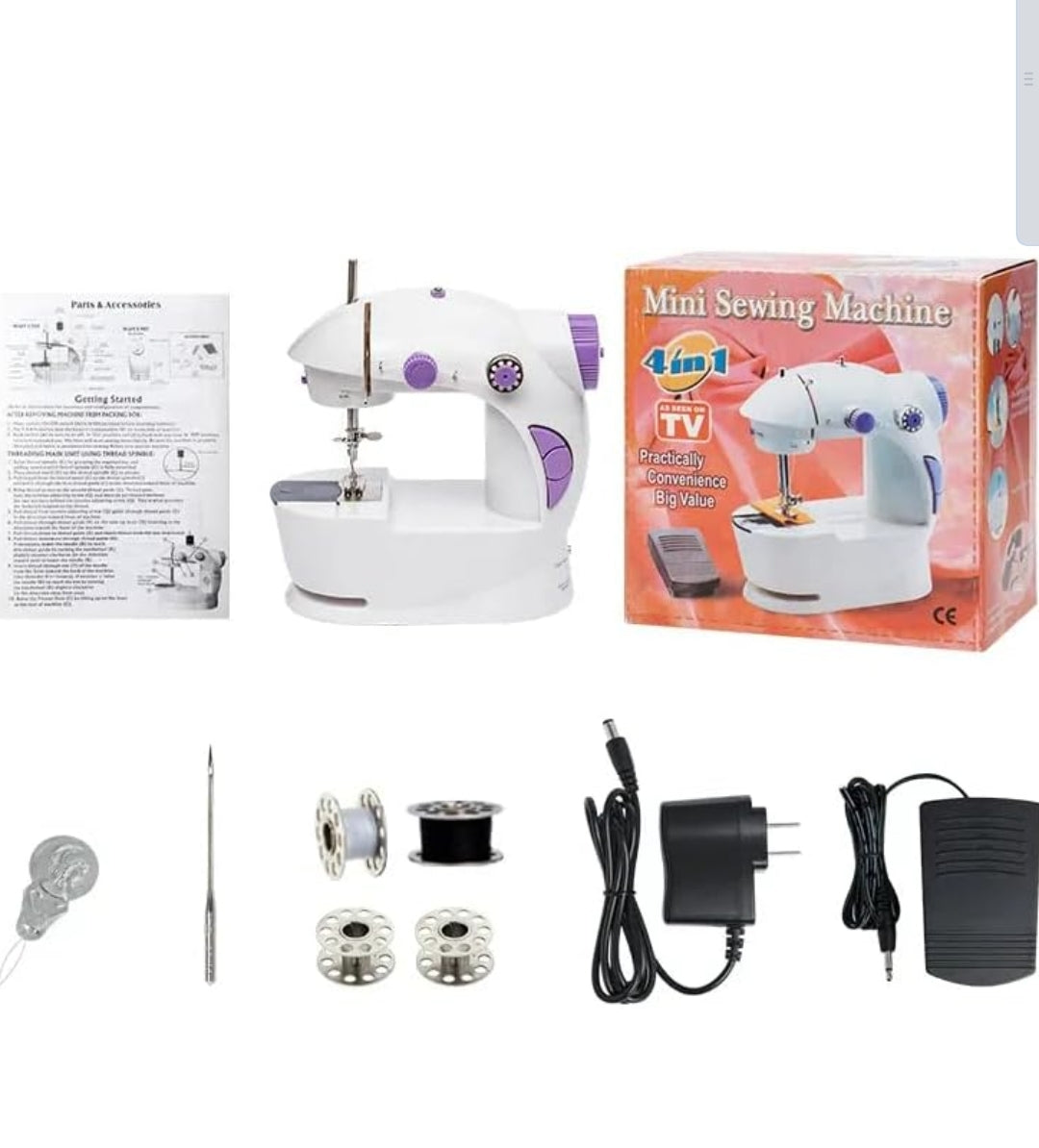 ORLOV® Electric Sewing Machine – Mini Tailoring Machine for Home Use