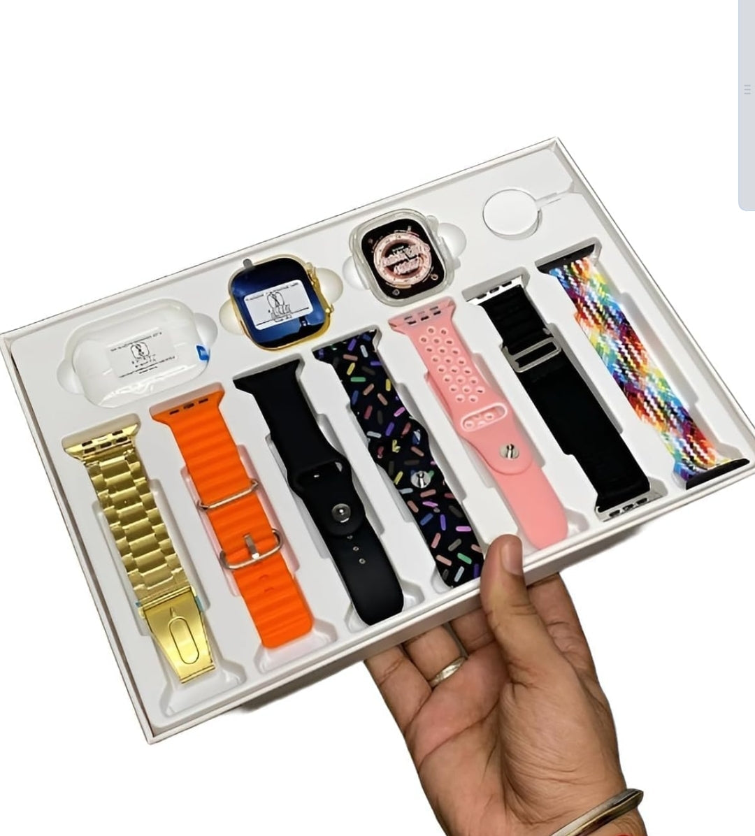 Esportic i20 Ultra MAX Suit Smartwatch + Ear Buds Pro (10-in-1 Set)