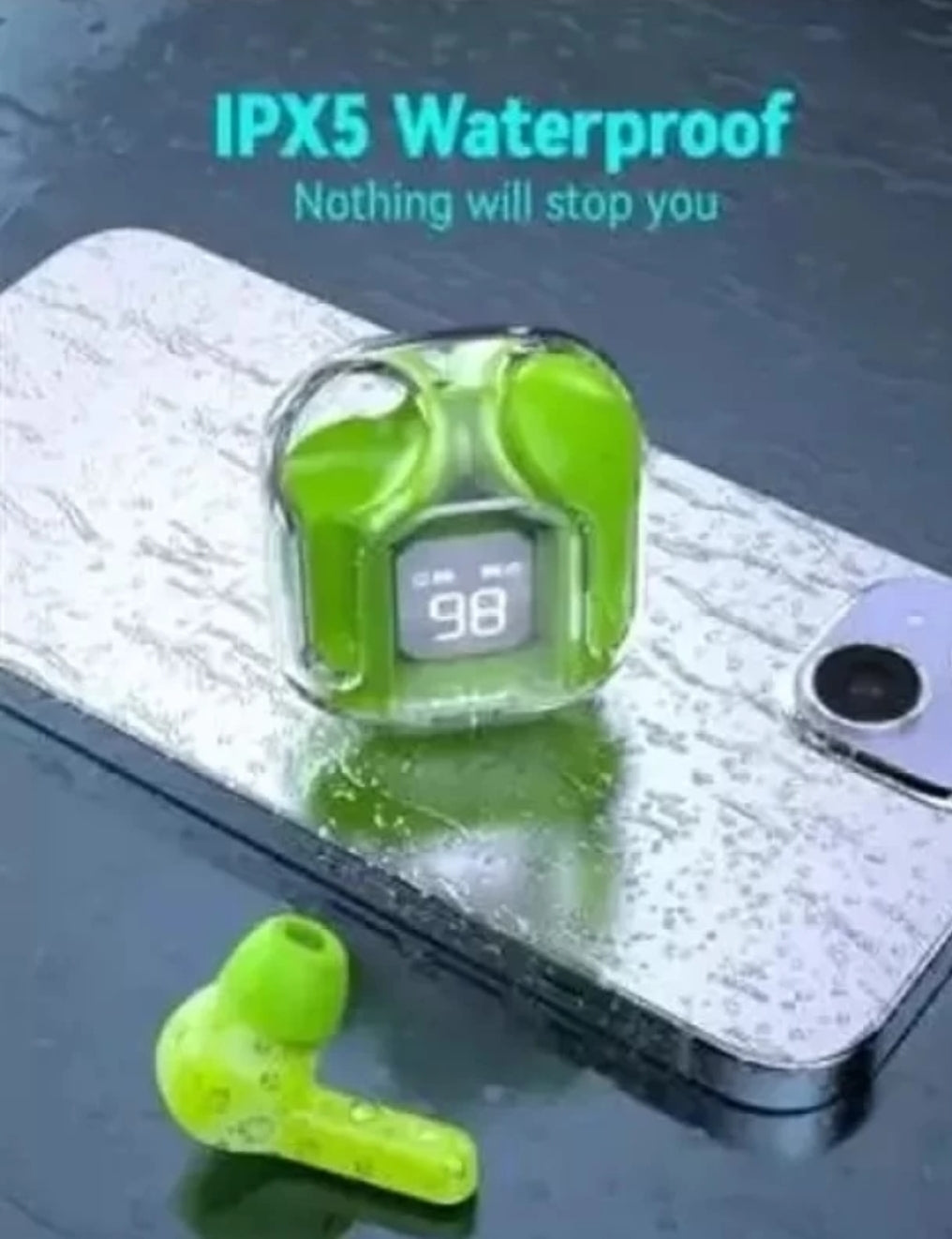 NKL Smart Design UltraPods 367 (Green) โ True Wireless Earbuds