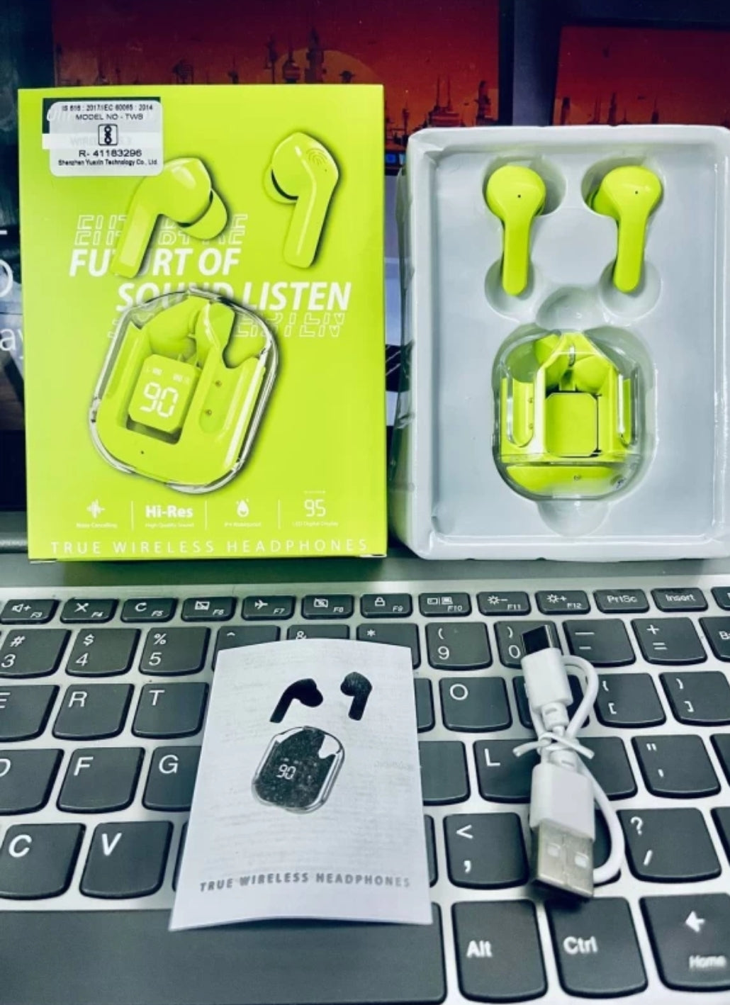 NKL Smart Design UltraPods 367 (Green) โ True Wireless Earbuds