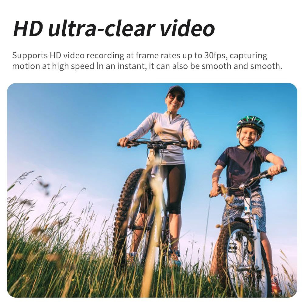 Ultra HD Pocket Action Camera – 270° Rotatable Mini Sports Cam