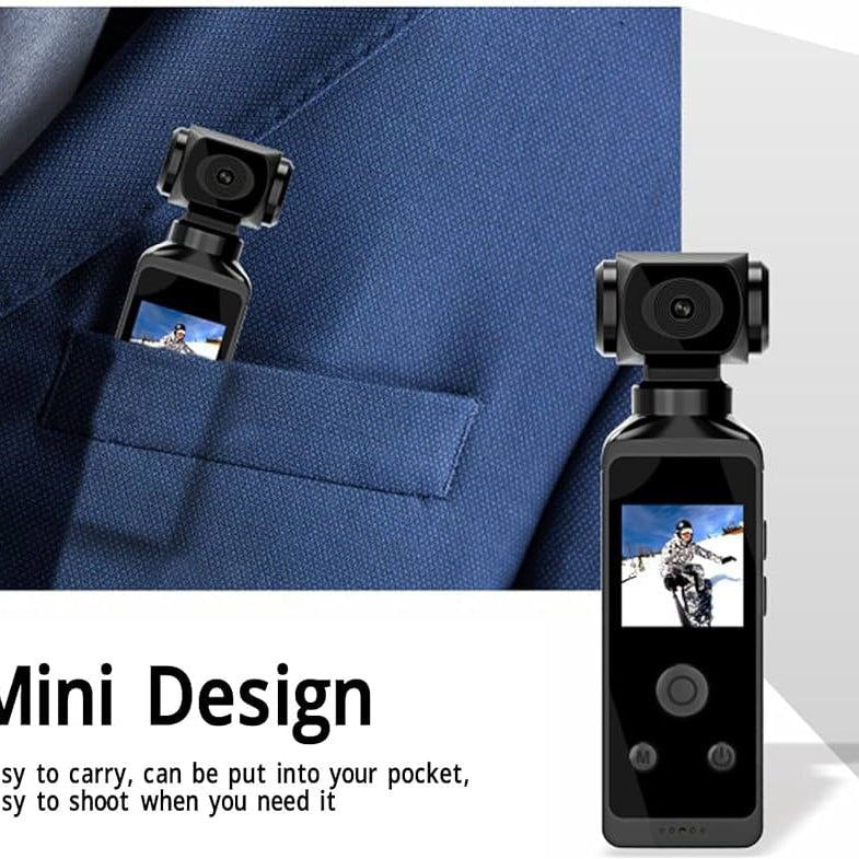 Ultra HD Pocket Action Camera – 270° Rotatable Mini Sports Cam