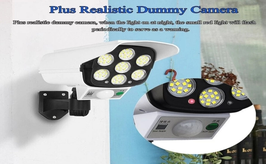 Xydrozen CSL-44 Remote Control Human Sensor Solar Garden Light