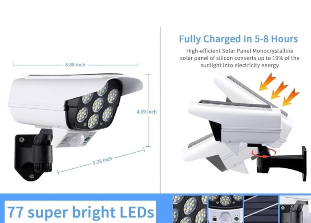 Xydrozen CSL-44 Remote Control Human Sensor Solar Garden Light