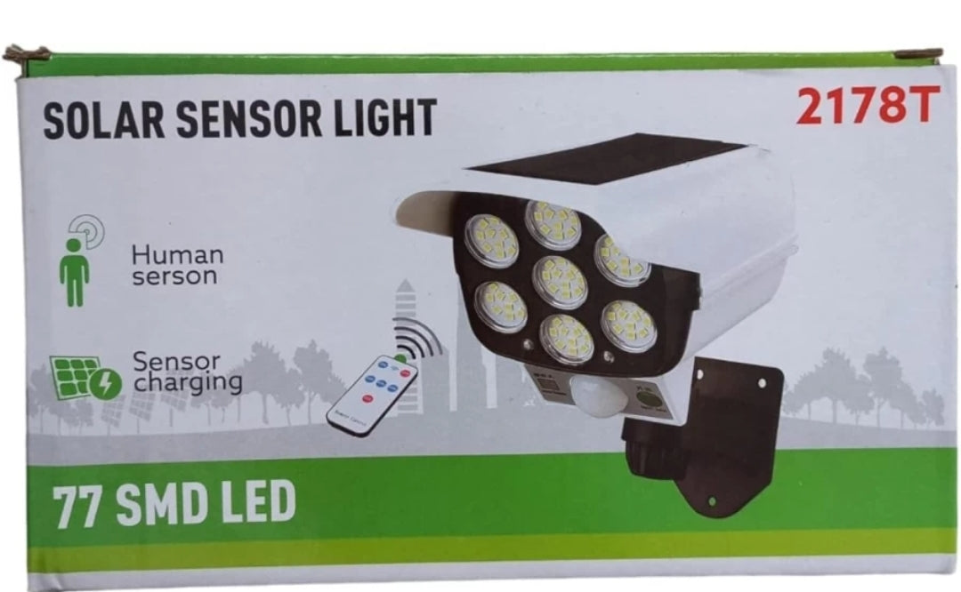 Xydrozen CSL-44 Remote Control Human Sensor Solar Garden Light