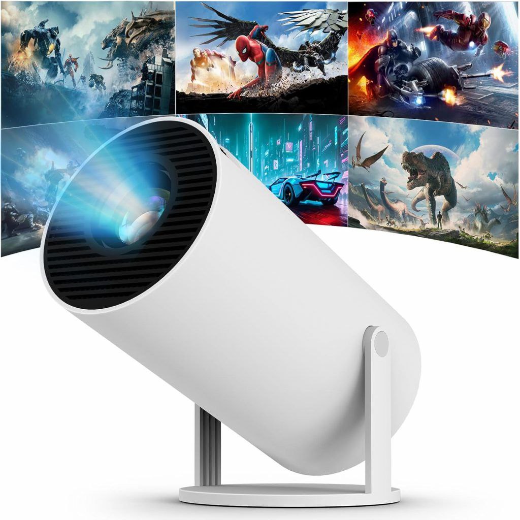 Android 5G WiFi Home Projector – 4K Support
