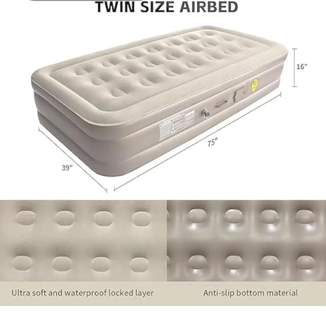 VishBin Twin Air Mattress