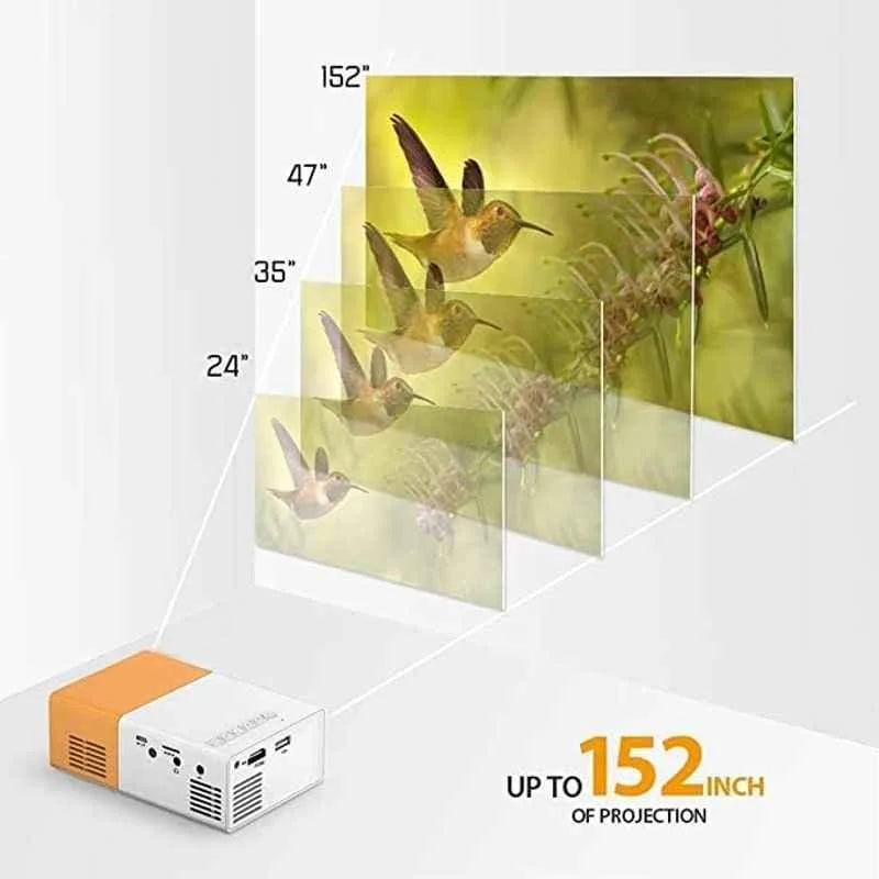 Portable Mini Home Theater LED Projector โ Your Ultimate Entertainment Companion!