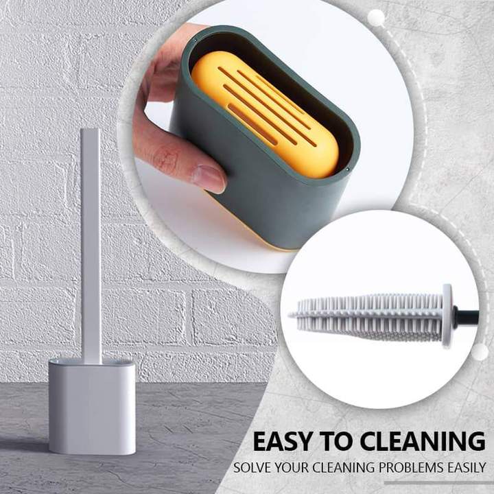 All-Round Clean Silicone Toilet Brush – No Dead Ends!
