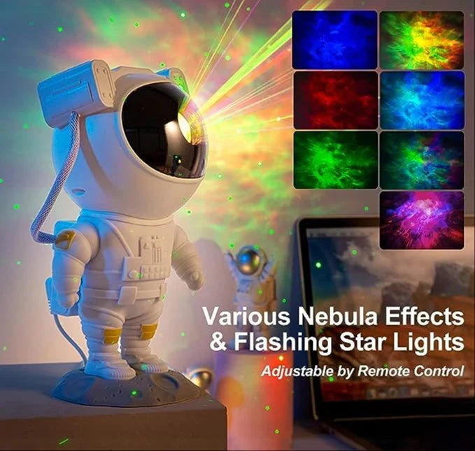 Astronaut Projector Lamp โ A Cosmic Lighting Experience!
