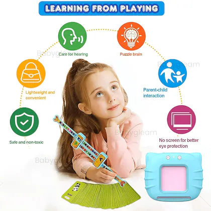 Preschool Learning Toy β Intelligent Electric Kids Language Card Reader (224 Words)