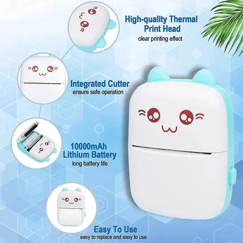 Mini Portable Thermal Printer β Wireless Bluetooth Inkless Printer