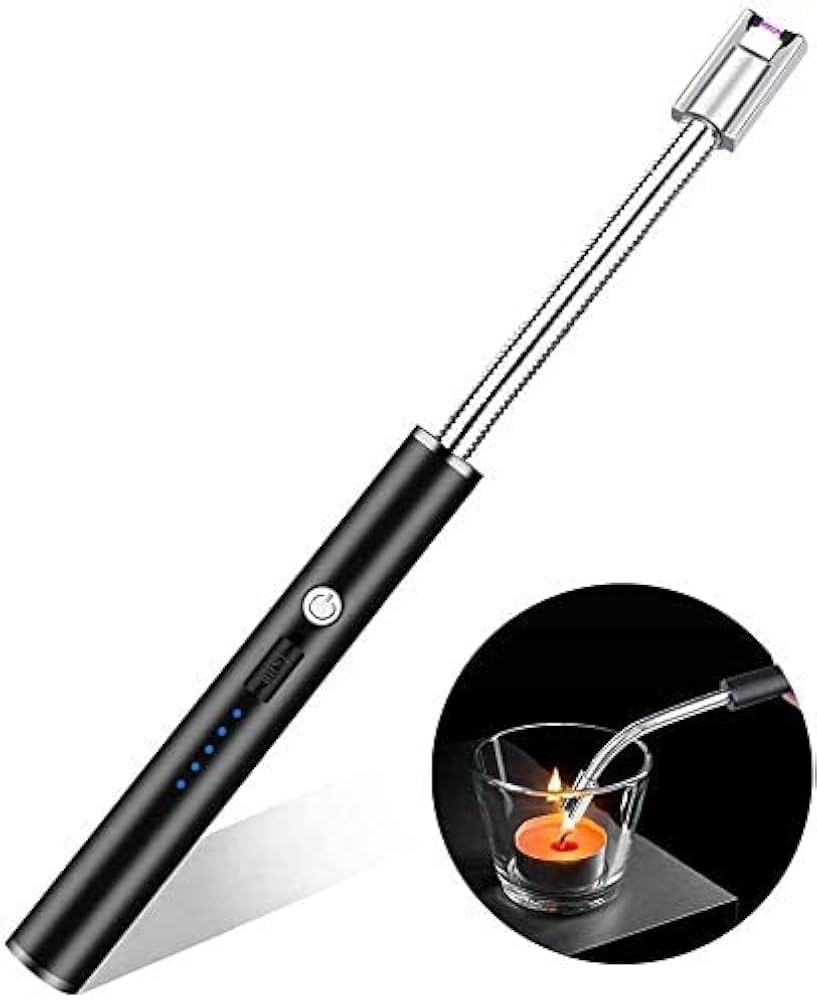 Electric Rechargeable Plasma Lighter (Silver)
