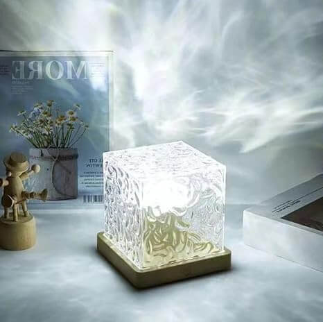 Ocean Wave & Aurora Night Light Projector – LED Northern Lights Lamp with Remote | Sunset Projection & Room Decor Light