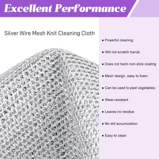 Multipurpose Wire Dishwashing Scrubber β The Ultimate Kitchen Cleaning Solution!