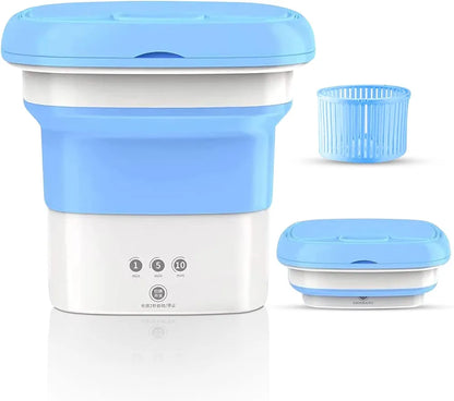 Portable Mini Foldable Washer & Spin Dryer