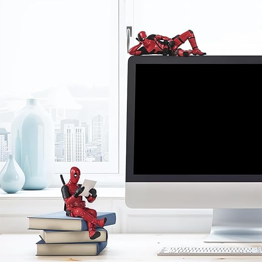 Deadpool Car Decor – 3-Piece Figurine Set