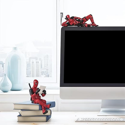 Deadpool Car Decor – 3-Piece Figurine Set