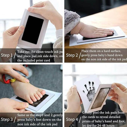 Inkless Infant Hand & Footprint Stamp Pad (Black)