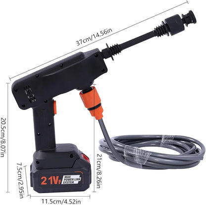 Portable Cordless Battery Pressure Washer – Wireless & Multifunctional