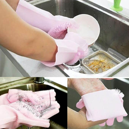 Cleaning Multipurpose Silicone Gloves