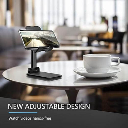 Angle & Height Adjustable Mobile Phone & Tablet Holder