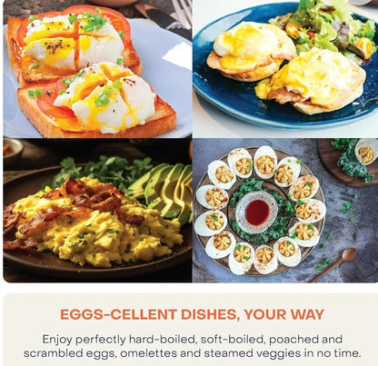 INSTANT ELECTRIC EGG BOILER – 7 Egg Poachers