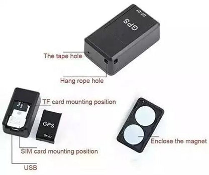 GPS Wireless Tracker with Voice Recording (GF-07) – Real-Time Security & Monitoring