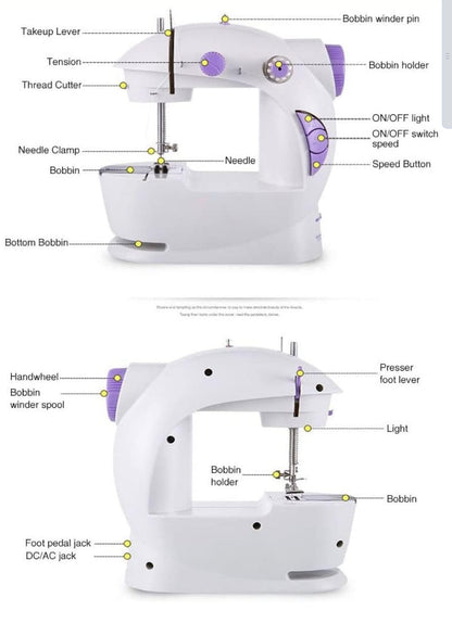 ORLOV® Electric Sewing Machine – Mini Tailoring Machine for Home Use